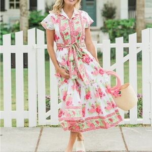 Victoria Dunn Folly, size large, NWT, maxi